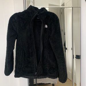 North Face fur jacket
